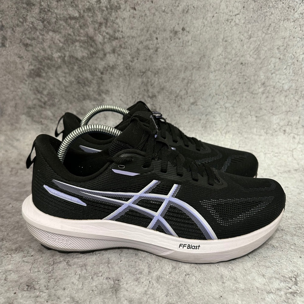 ASICS‎ GT-1000 14 Shoes Womens 9.5 Black Lilac (NO INSOLES) Running FF Blast